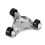 Heavy Load Carriers Triangular Base Furniture Roller-Silver 7