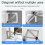 New Premium Corner Angle Finder, Precision Angle Measuring Tool with Locking Knobs Short 7