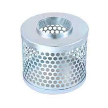 Pump Suction Strainer Round Hole Mesh Prevents Debris for-3Inch