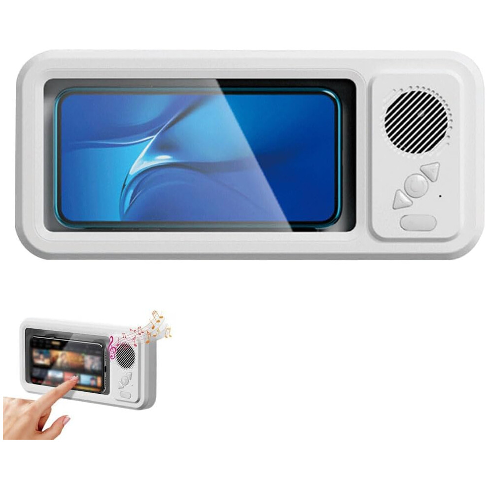 Waterproof Phone Case With Built-In Speaker - 480 Rotation Wall Mount, Suction Cup, Screen Touch 3233223045092