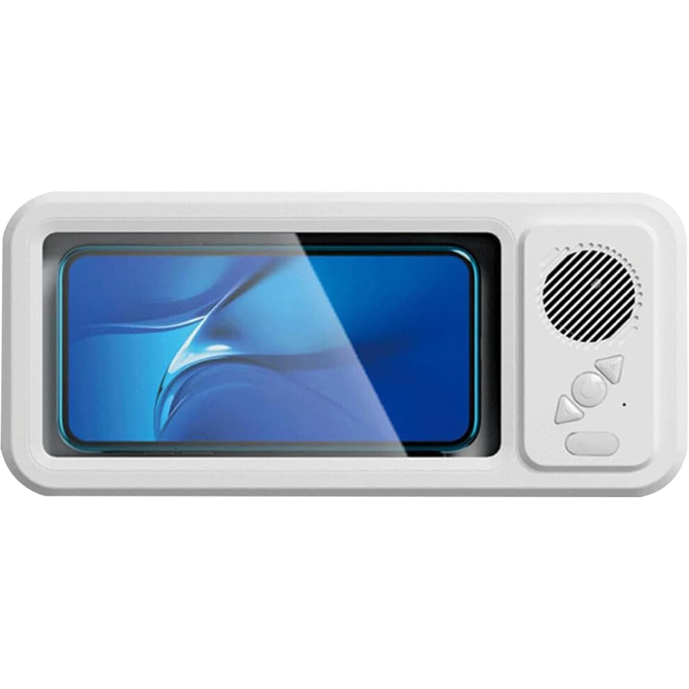 360 Rotation Waterproof Shower Phone Holder With Built-In Speaker - Anti-Fog Touch Screen Case 3233223044804