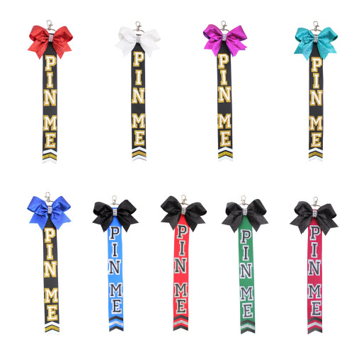 5Pieces Cheer Theme Keychain Set Backpack Accessories Pin Me-4 1