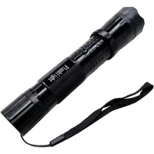 Suptruck Voltguard X95 tactische zaklamp, veiligheidswaarschuwing, aluminium, USB oplaadbaar, helder