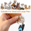Pet Nail Clippers with Light, Lighting Clipper Kit for Thick Nails of 6