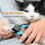 Pet Nail Clippers with Light, Lighting Clipper Kit for Thick Nails of 4