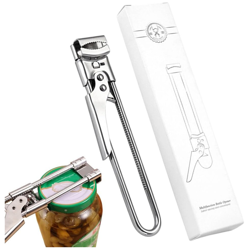 Oimg Jar Opener For Weak Hands 2026 Upgrade, Multifunctional Adjustable Stainless Steel