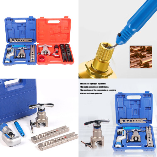 Tube Flaring Tool Set With Ergonomic Grip Eccentric-89157 2