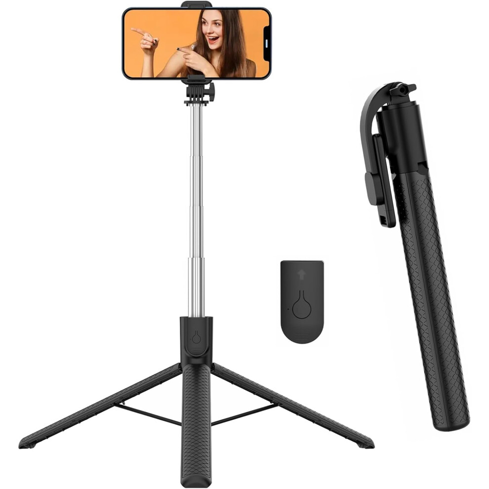 Tripod 67 Inch Telescopic Selfie Stick, Wireless Remote 360 Rotation Travel Vlogging 3233223042640