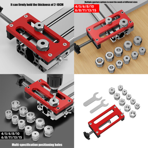 Sturdy Aluminum Alloy Drill Guide-Aluminum profile hol 1