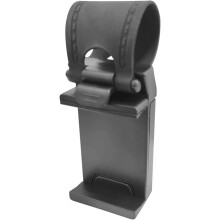 Supporto universale per telefono da volante per auto - Supporto portatile per cellulare per una visione sicura (nero)