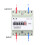 High Precise 230V Single Phase Power Consumption Meter With Easy 3