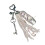 Decorative Ballet Shoe Key Ring Pendant Perfect For-Style 1 1