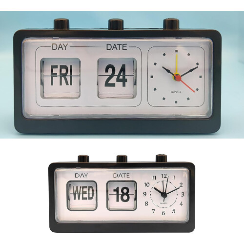 Réveil Mécanique Vintage à Remontoir – Silencieux, Affichage Luminescent – 8,5 X 11,6 Cm, Pile Incluse ? (non) - 8