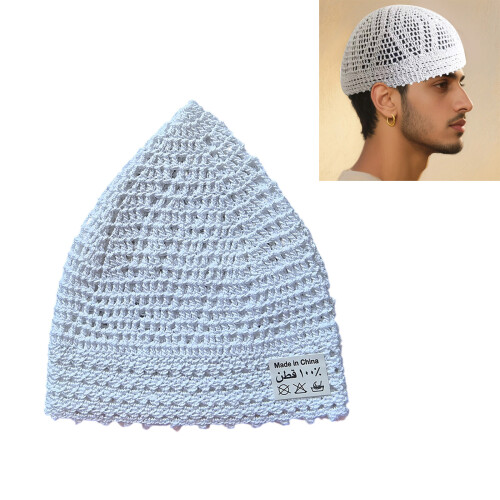Arab Knit Cap Soft Wool Cold Weather 1