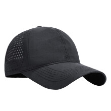 Comfortable Baseball Cap Ventilation Quick Drying-Dark Grey