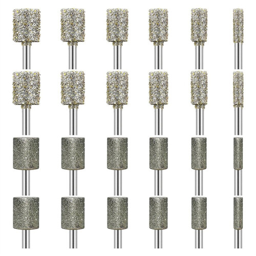 Stone Carving Set Diamond Grinding Bit Compatible with for , 50Grit 24