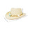 Kids Adjustable Straw Sun Hat Windproof Beach Head-Pink 4