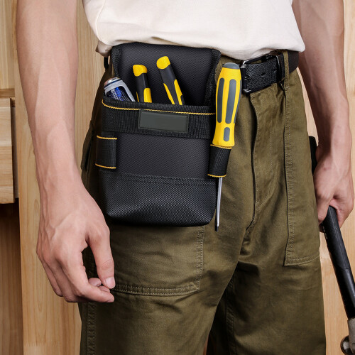 Oxford Fabric Tool Belt Bag with Multi Pocket Design-WH068 2