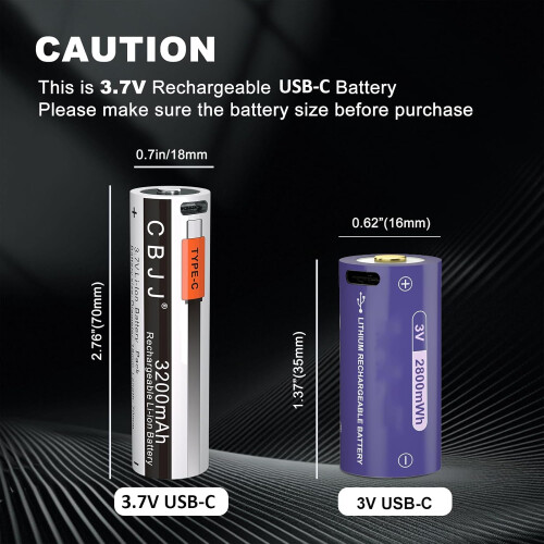 Μπαταρία USB SL B26 3200mAh για αντικατάσταση, συμβατή με φακούς Streamlight 22105 Pro Tac 1