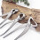 1 Set Bonsai Modeling Tools Round Mouth Scissors + Bevel Branching She 5