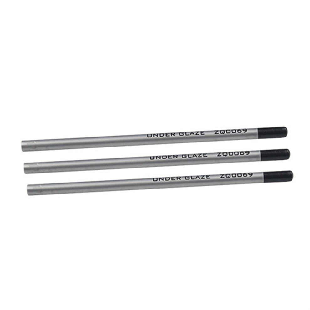 3Pcs Black Underglaze Pencils,Underglaze Pencils For Pottery,Underglaz 4852494361961