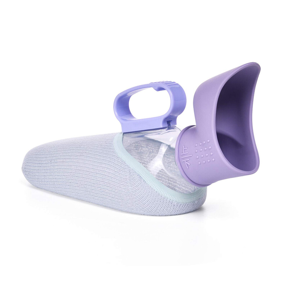 Male urinal, portable, leakproof, reusable, for patients, incontinence