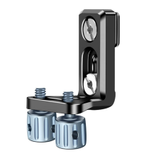 1/4 Scew Transmission Mounting L Bracket with Cold Shoe Mount for TRAN