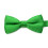 Kids Bowtie Secure Fastener Machine Washable Polyester-Green 1