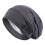Flexible Cotton Elastane Hat Hat Modifiable Headpiece-Dark Gray 1