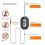 BBQ Thermometer Smart Rechargeable Wifi Wireless Remote Control Meat G 5