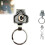 Heavy Duty Letter Design Keychain Quick Release Key Organizer-C 1