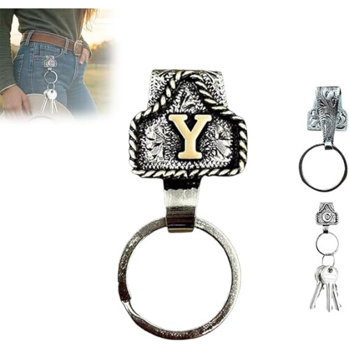 Modern Keychain Belt Clip For Men AntiScratch Key Organizer-Y