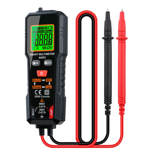 Multifunctionele multimeter Gebruiksvriendelijk Perfect voor 2