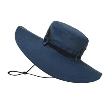 Constant Packable Sun Hat Broad Brimmed Security Thin-Navy blue
