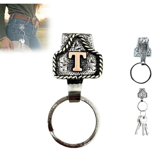 Modern Keychain Belt Clip For Men AntiScratch Key Organizer-T