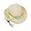 Classical Kids Woven Straw Sun Hat Summer Outdoor Activity-BY 1