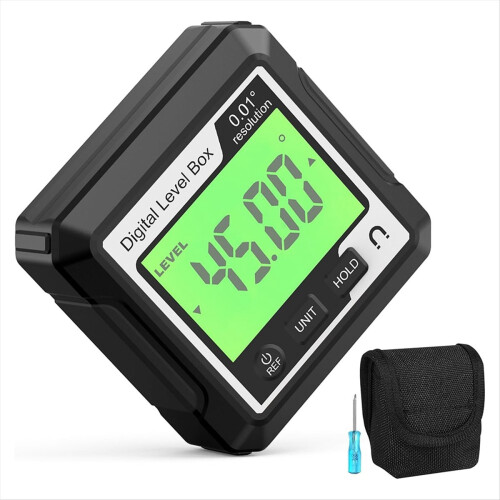 Digital Level Angle Gauge Meter Magnetic Electronic Finder Tool Protra 1