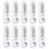 Indoor Thermometer Hygrometer Pointer Wall Vertical Red Water Long Whi 4