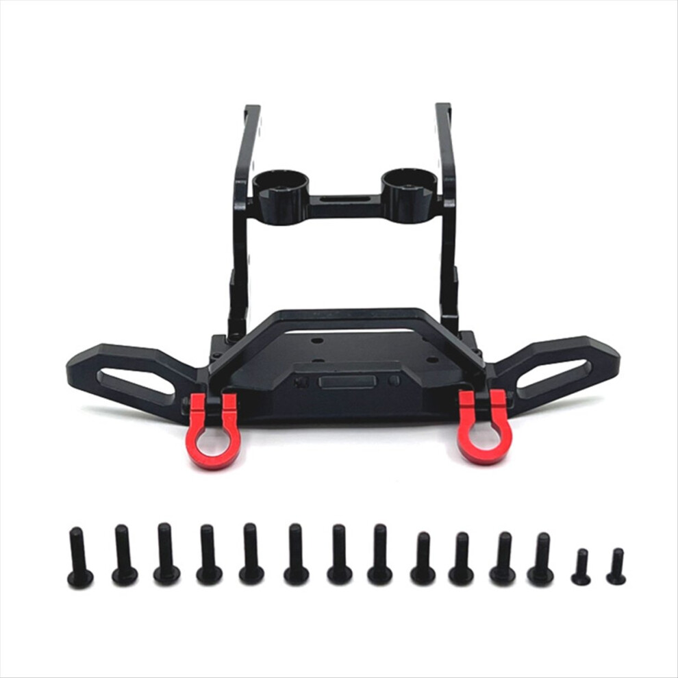 Rc Car Upgrade Front Bumper Kit For 1/12 H12y H12y+ Accessories Black 4852735159968