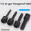 1/2Inch Impact Hex Socket Drill Bit 12.5mm H5-H19 Key Wrench Adapter 5