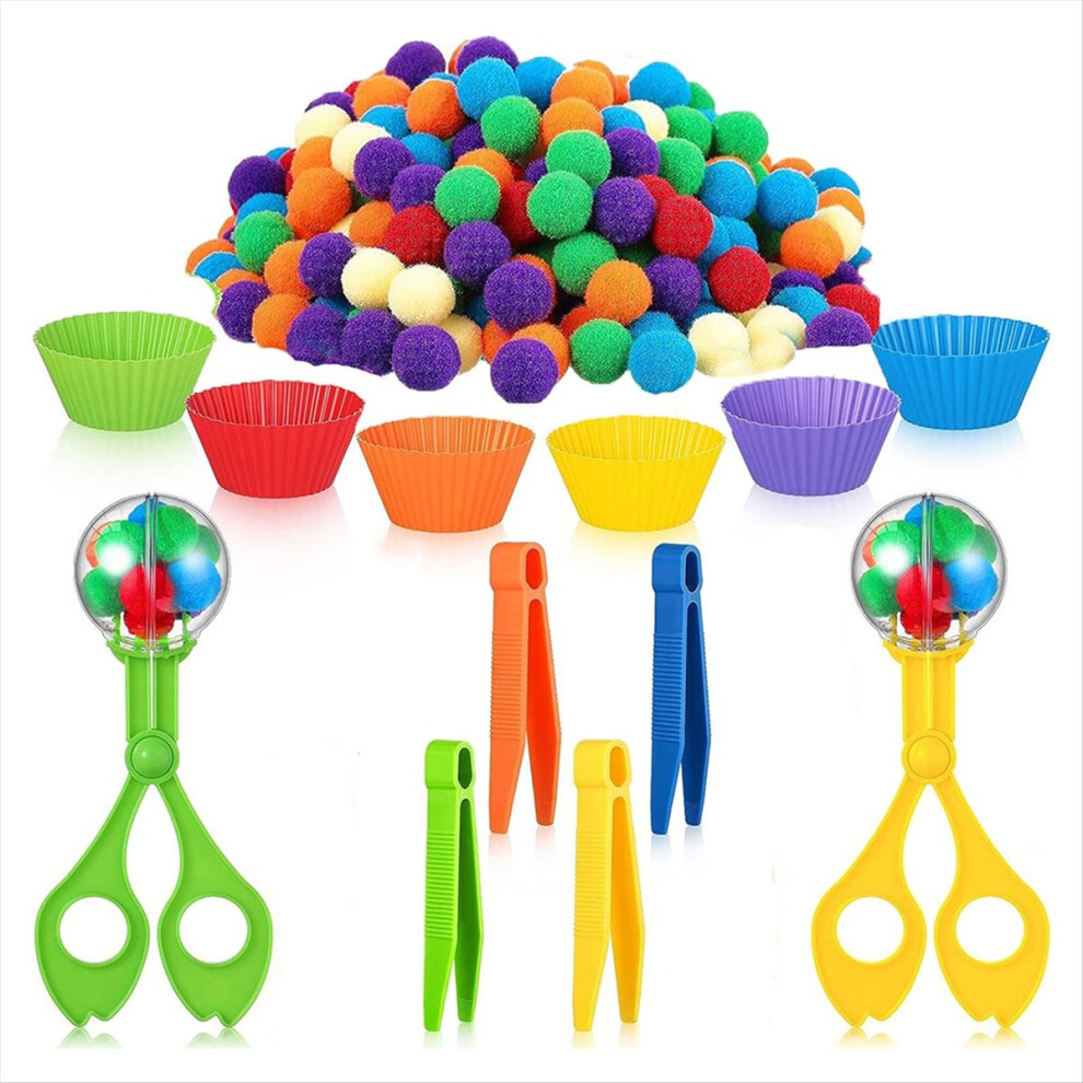 Sensory Bin Filler Fine Motor Toys 2 Scissors Storage Box For Sorting 4852735148283