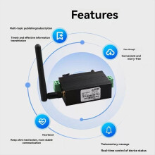 Modbus-WLAN-Seriellserver RS485 zu drahtloser Netzwerkkommunikation (Schienenkabel)