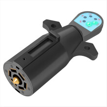 7 Pin Trailer Plug Tester, 7 Way Trailer Wiring Tester for RV, Trailer