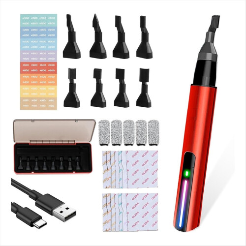 Schwingschleifer, Mini-Detailschleifer, USB-Schnellladefunktion