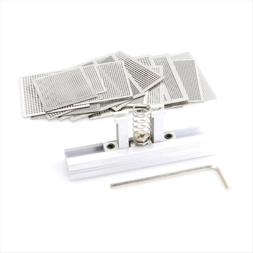 16pcs BGA General Template Universal Direct Heated Stencils for SMT SM 1