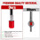 Drill Bit Extension 2/4/6/12 Inch, Magnetic Bit Holder 4 Pcs, Drill Ex 3