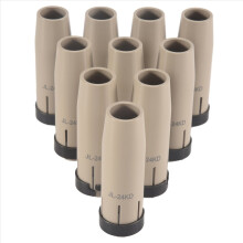 10 Stück 24KD beschichtete Schutzgasdüsen, rein antihaftbeschichtet, europäische Airless-Qualität