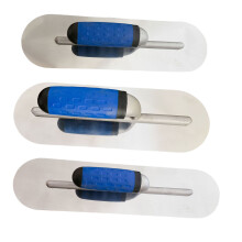 3 Stuks Set Afgeronde Hoek Stukadoors Troffels Roestvrij Staal