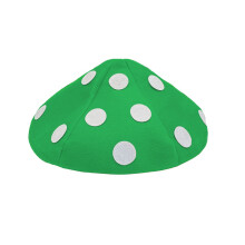 Halloween Funny Mushroom Costume Adorkable Hat-Green trumpet
