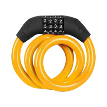 Sblocca l'avventura, lucchetto per bicicletta resistente e portatile, combinazione reimpostabile per una sicurezza personalizzata, utilizzo multiuso